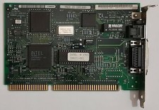 Intel 8/16 LAN Adapter ISA Network Card (RJ45, Retro, 1993) picture
