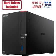 Buffalo LinkStation SoHo 720DB 16TB Hard Drives Included (2 x 8TB, 2 Bay) picture