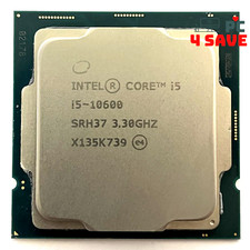 10th Gen Intel Core i5-10600 CPU 3.3GHz (Turbo 4.8GHz) 6-Core 12M LGA1200 SRH37 picture