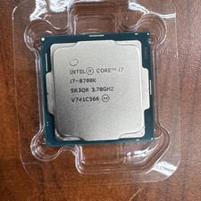 Intel Core i7-8700K CPU Processor 3.7GHz SR3QR -  picture