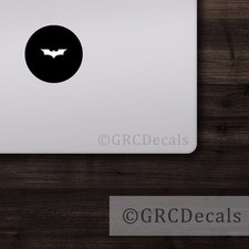 Batman -- Mac Apple Logo Laptop Vinyl Decal Sticker Macbook Dark Knight Hero picture