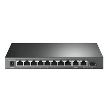 TP-Link TL-SG1210MP, 8 Port Gigabit PoE Switch, 10 w/ 8 PoE+ Port, black picture