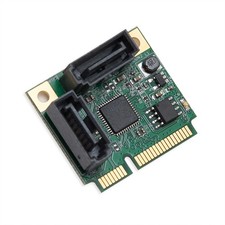 Open box 2 Port SATA III Mini PCI-e 2.0 RAID Card picture