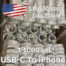 Wholesale Lot Fast Charger USB C Type-C PD Cable For iPhone 14 13 12 11 Pro Max picture