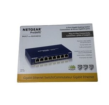 Netgear ProSafe 8-Port Gigabit Ethernet Desktop Switch GS108 Plug-N-Play picture