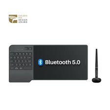 HUION Inspiroy Keydial KD200 New Bluetooth Graphics Tablet with dial controller picture