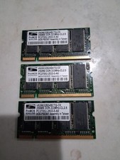 3 TestedProMOS 256MB DDR 333 MHz PC2700U SO DIMM Laptop Memory V826632B24SCTG-C0 picture