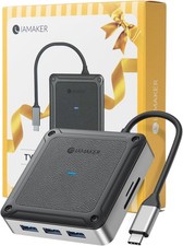6/8 Port USB-C Hub Multiport Adapter with 4K@60Hz HDMI, 1Gbps Ethernet, PD 100W picture