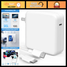 118W USB-C Fast Charger for MacBook Pro/Air, iPad Pro, Samsung Galaxy & More picture