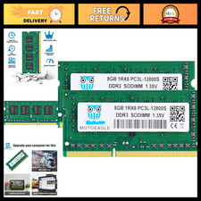 16GB DDR3L Laptop RAM Kit (2x8GB) 1600MHz SODIMM PC3L-12800 1.35V Dual Rank picture