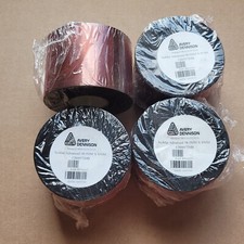 4-ROLLS Avery Dennison Wax Ribbon Monarch 9800 Series 12077620G 58MM x 450M  picture