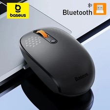  Baseus F01B Mouse Wireless Bluetooth 5.0 Mouse 1600 DPI Silent Click For MacBoo picture