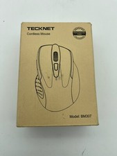 Tecknet Cordless Bluetooth Wireless Optical Purple Computer Mouse Model BM307 picture