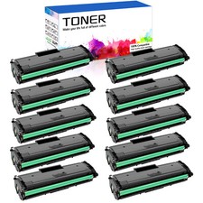 10PK Black MLT-D101S 101S Toner for Samsung ML-2166W ML-2167 ML-2168 ML-2168W picture