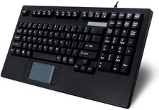 Adesso AKB-425UB - Easytouch Rackmount USB Touchpad Keyboard, Black picture