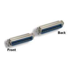 10x CN50 Female/Female Mini Adapter 50Pin Low Profile Changer Centronics SCSI picture