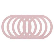 6Pcs Magnetic Adapter Ring, Magnetic Wireless Charger Conversion Kit, Rose Gold picture