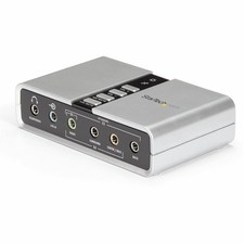 StarTech 7.1 USB Audio Adapter External Sound Card picture