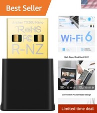 Upgrade Your PC with Archer T3U Nano USB WiFi Adapter - Fast & Secure Connection picture