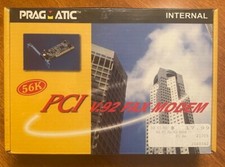Pragmatic 56K PCI v.92 Fax Modem Internal - NEW picture