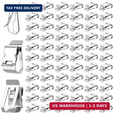 200pcs Stainless Steel Wire Clips S Clips for Solar Cable Management, 6mm picture