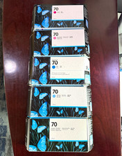 HP 70 Genuine Ink Cartridge Set DesignJet 70 130ml (5 Pack) picture