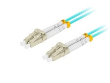 Patchcord światłowodowy Lanberg MM LC/UPC-LC/UPC DUPLEX 3.0MM OM3 50/125 LSZH 0. picture
