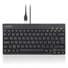 PERIBOARD426ES Mini Teclado Cable USB Negro QWERTY Espanol Black Keyboard picture