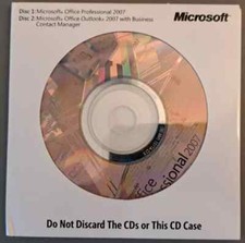 Microsoft Office 2007 Professional Full English Version MS Pro=BRAND NEW SEALED= picture