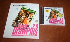 SERIF Draw Plus 2.0 CD-Rom & Manual Handbook NM Windows 95 picture