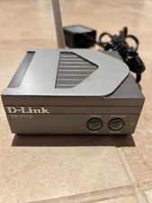 D-Link DP-311U USB Wireless Print Server Ethernet 10/100MB 11 MBS plus cord picture
