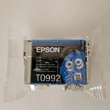 New Genuine Epson 99, T0992 Cyan Ink Cartridge picture