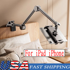 Long Arm Tablet Stand Phone Holder Lazy Bed Desk Mount For iPad iPhone Samsung picture