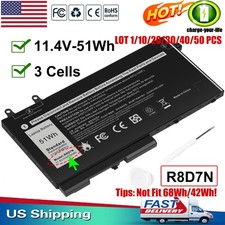 ✅LOT R8D7N Battery for Dell Inspiron 3540 M3550 Latitude 5400 5500 P84F 51Wh NEW picture