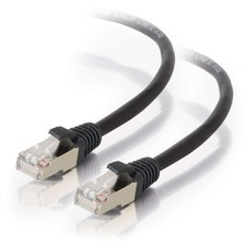 C2G 10ft (3m) Ethernet Network Patch Cable Black Model 28693 picture