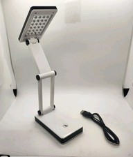 Portable Foldable 24 LED USB Desk Lamp Adjustable Reading Light White work light picture