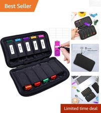 Softshell USB Drive Storage Case - 10 Slots for Efficient Access and Protection picture