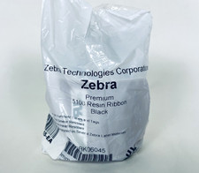 Zebra Premium 5100 Resin Ribbon Black Thermal Transfer 60mmx450m 05100BK06045 picture