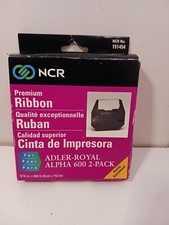 NCR Adler - Royal Alpha 600 Premium Ribbon ONLY 1 PACK Brand New picture