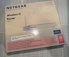 NEW SEALED  NETGEAR Wireless G Router Firewall WGR614 4 port Switch picture