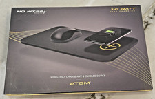 Atom No Wire+ Mouse Pad W/ 10w Qi Superfast Charger picture