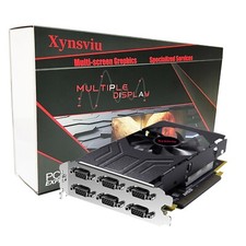 Xynsviu  Radeon R7 350 2G Graphics Card, GPU Support VGA x6 Monitor Output picture