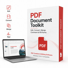 PDF Creator & Editor Software USB | Windows 10 11 PDF Convert Merge Fill Sign picture