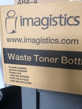 4-PACK Imagistics 670-9 Pitney Bowes Waste Toner Bottles for im8130, im6530 bg picture