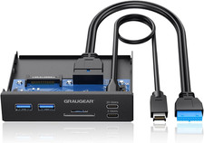 3.5 Inch Front Panel USB C Hub, Sd/Microsd Internal Card Reader picture