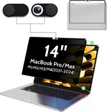 Privacy Screen for MacBook Pro 14 Inch M1/M2/M3/M4/M5 (2021-2025) Anti Blue Ligh picture
