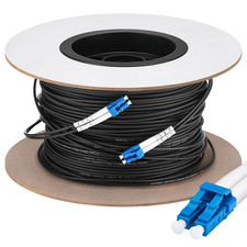150M/500FT 2 Core LC to LC Armored Fiber Optic Cable picture