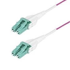 Startech OM4RLCLC2M OM4 LC/LC MULTIMODE FIBER CABLE UNIBOOT/OFNR RISER/100G - 50 picture