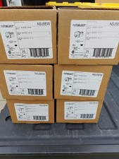 HUBBELL NETSELECT NSJ5EW CAT 5E UNIVERSAL WIRING WHITE (BOX OF 25) picture