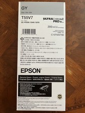 T55V7 Gray 2028 Epson UltraChrome Pro 10 200mL Ink Cartidge Genuine picture